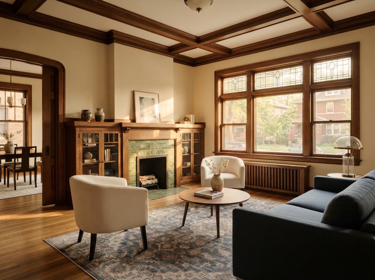 Cook County residential home interior architecture