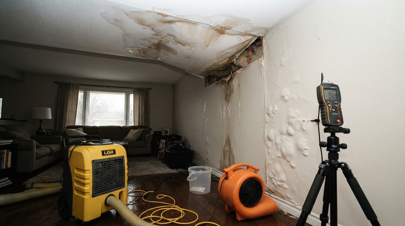 storm water damage restoration in Zebulon NC