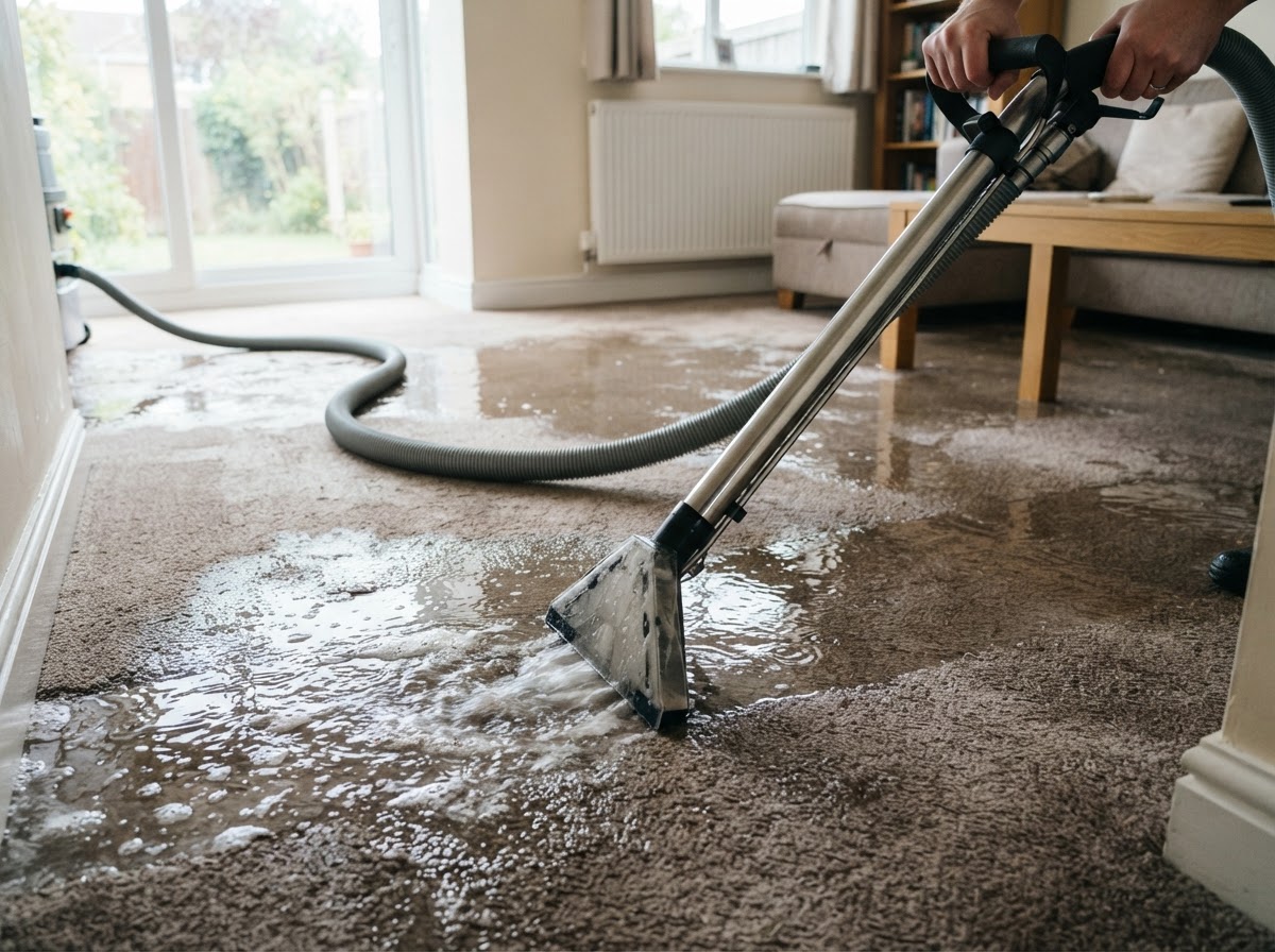Emergency water removal and water extraction near Wake Forest