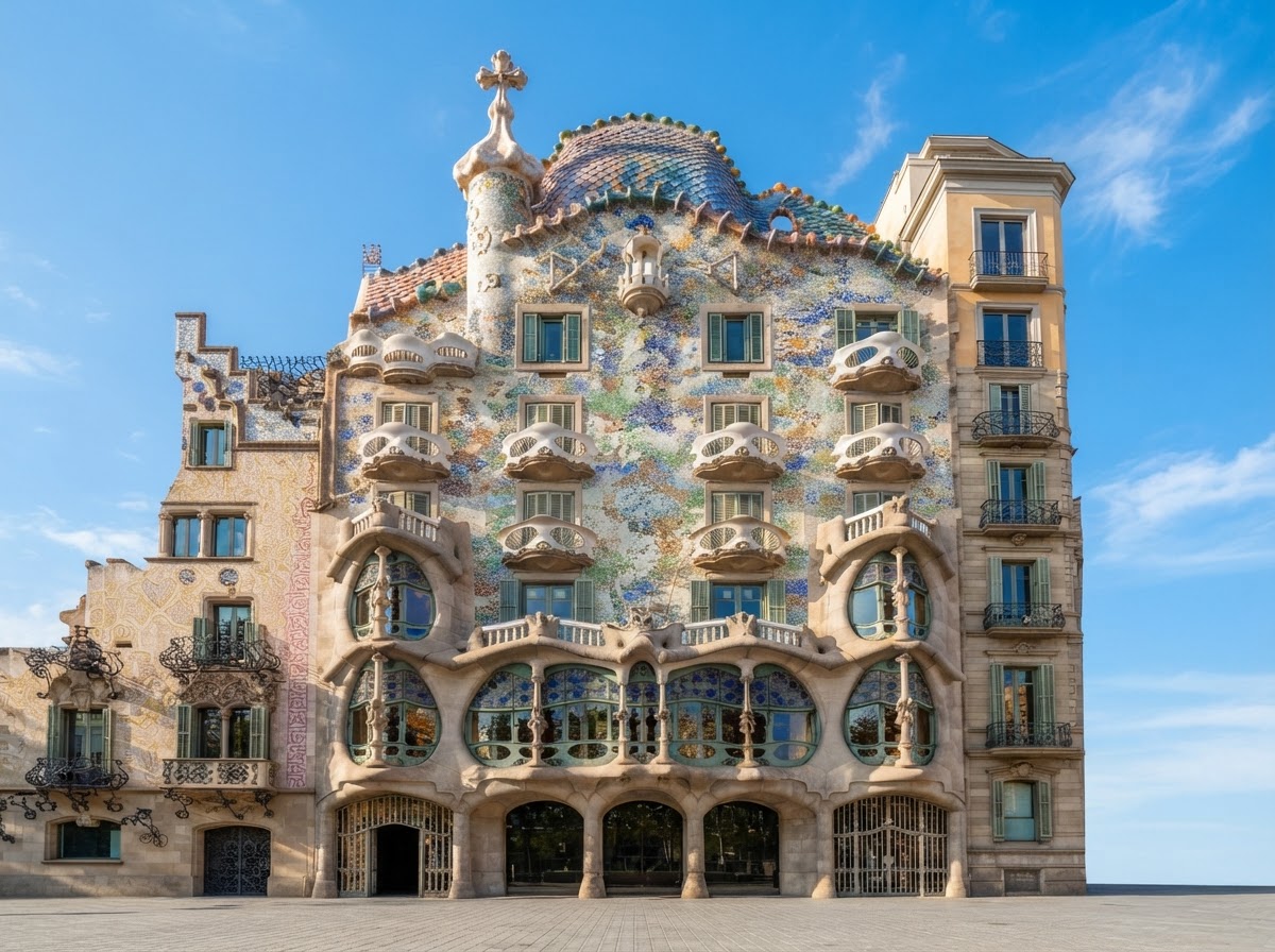 Barcelona's architecture and Mediterranean seafront