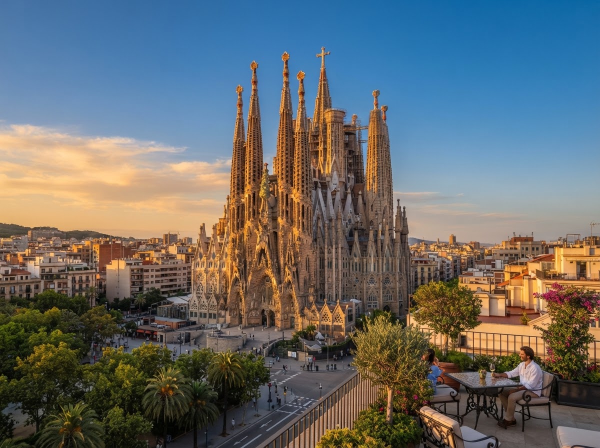 Spain — Mediterranean flair, architecture & tapas trails.