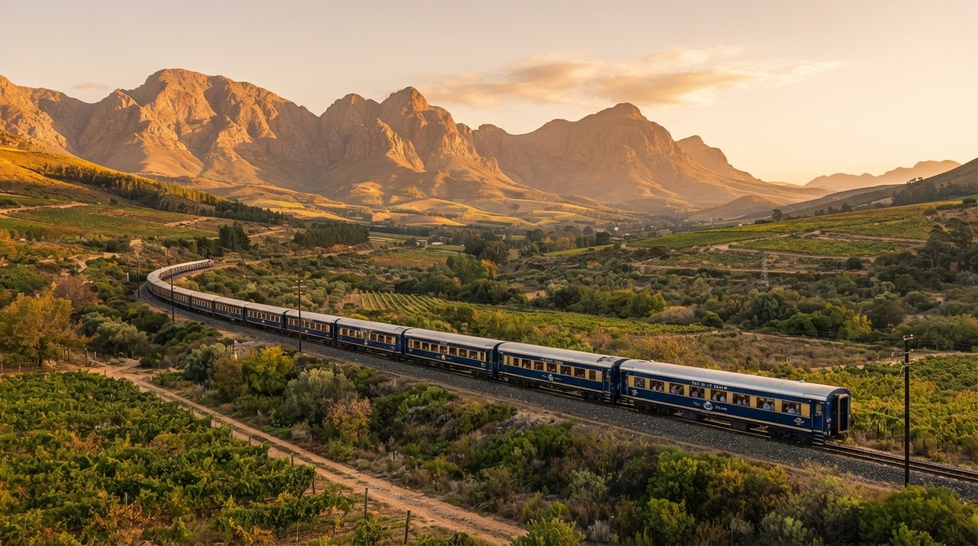 The Blue Train — Pretoria · Cape Town