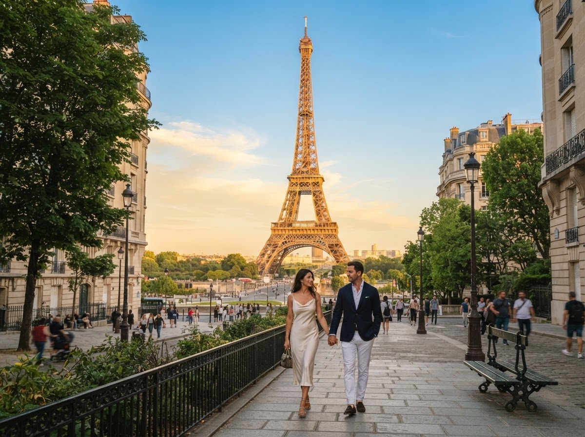 France — Parisian elegance, the Eiffel Tower & timeless romance.