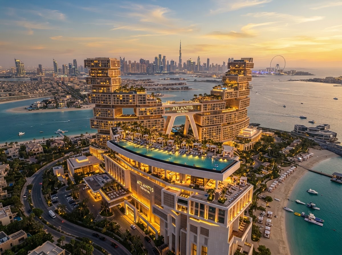 Atlantis The Royal — 5-star hotel in Palm Jumeirah, Dubai