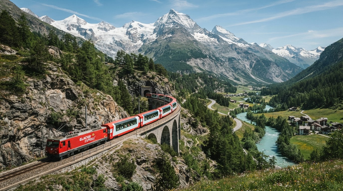 Glacier Express — Zermatt · St. Moritz