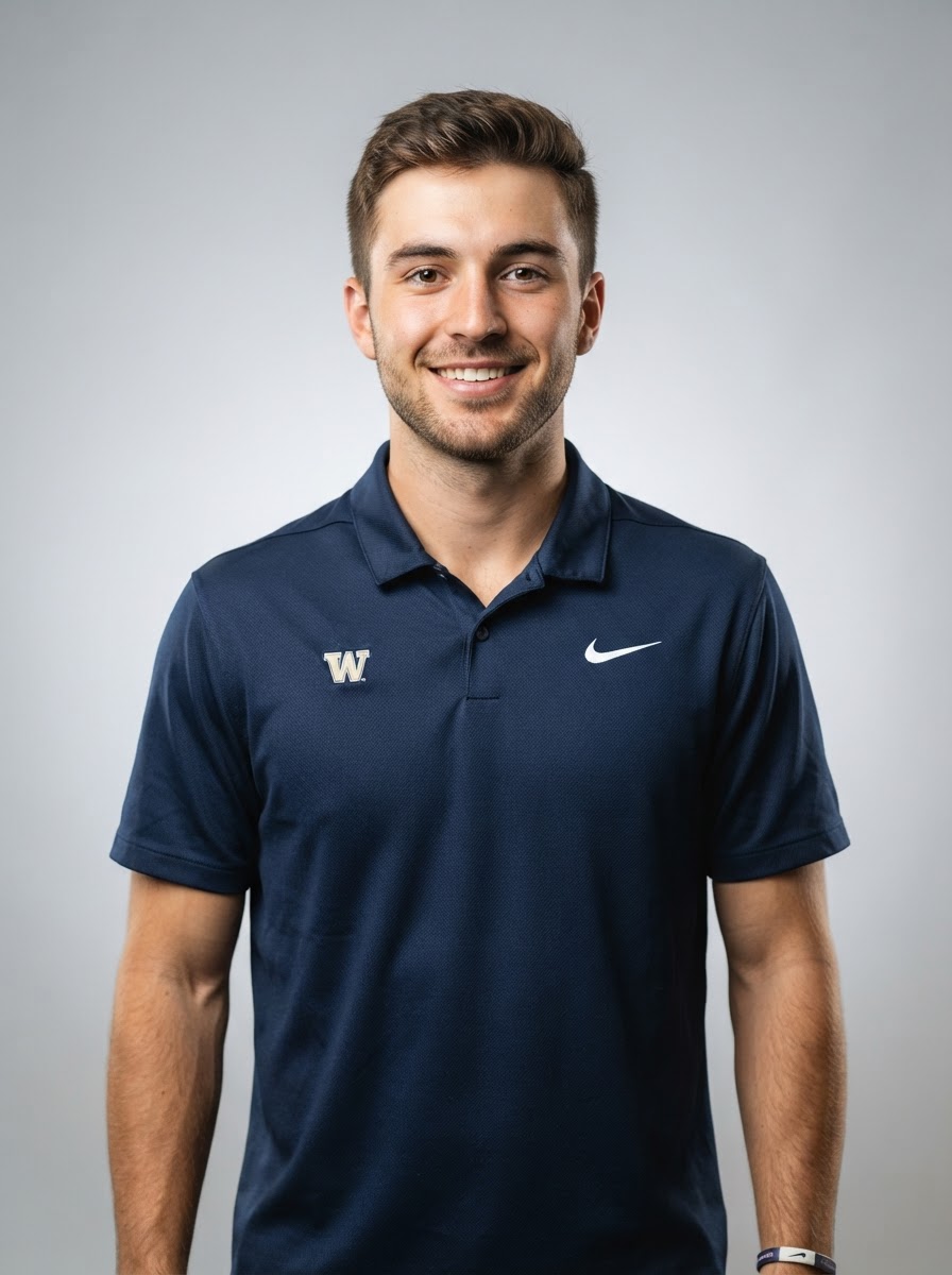 Portrait of Nicholas Cassiday, University of Michigan athlete