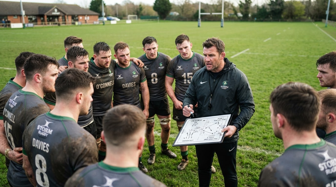 Rugby training — No Clear Development Plan
