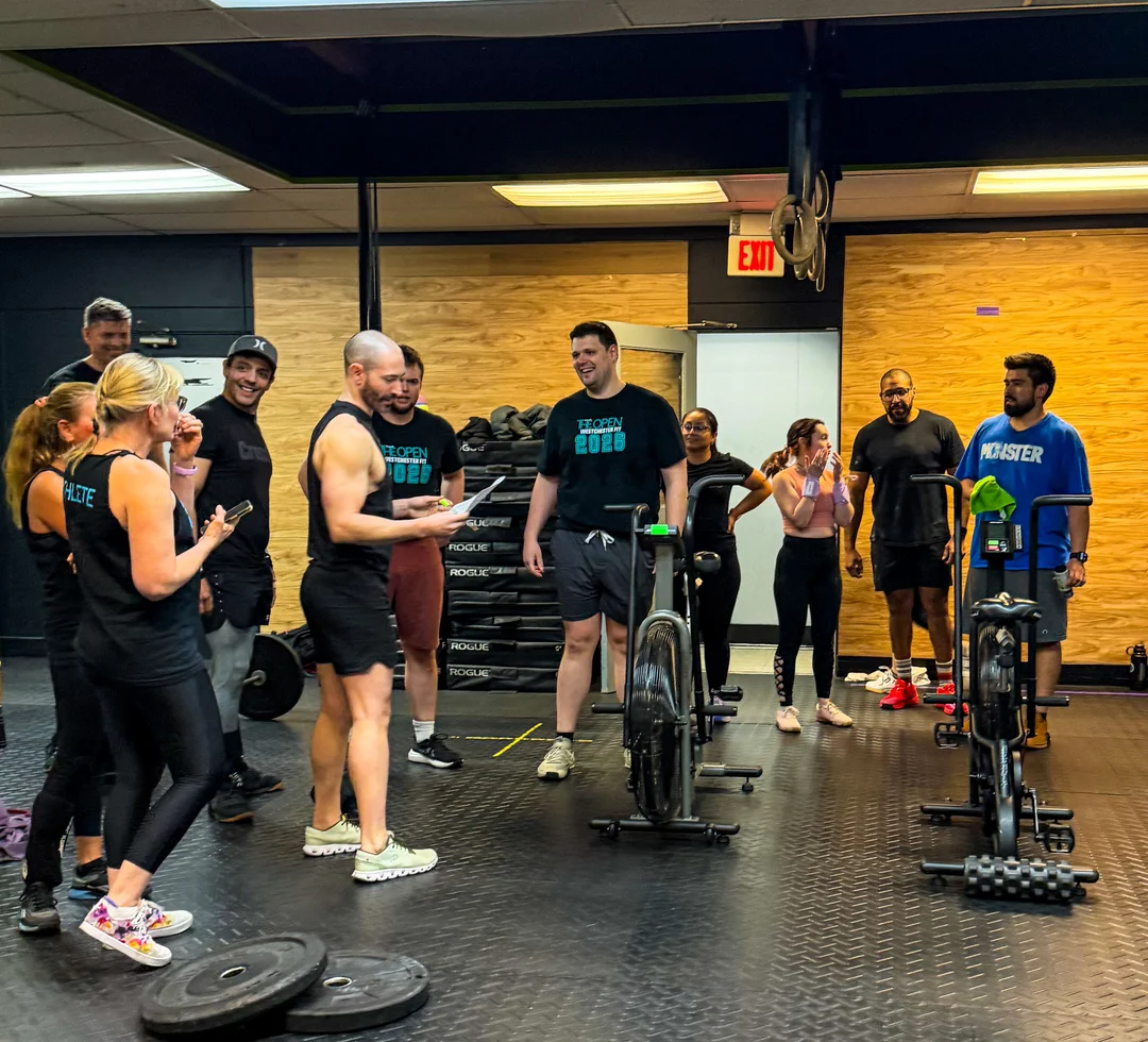 Westchester Fit members and coaches training together