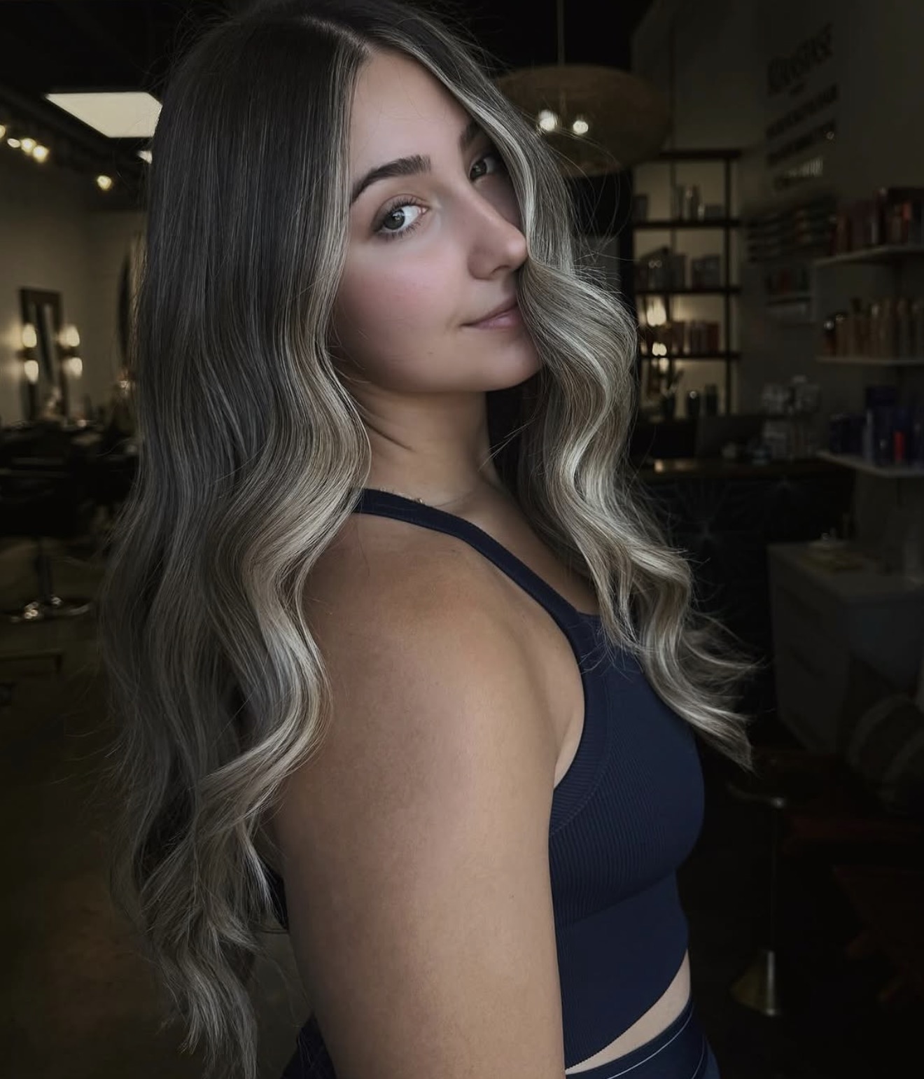 Salt + Waves Salon hair transformation 2