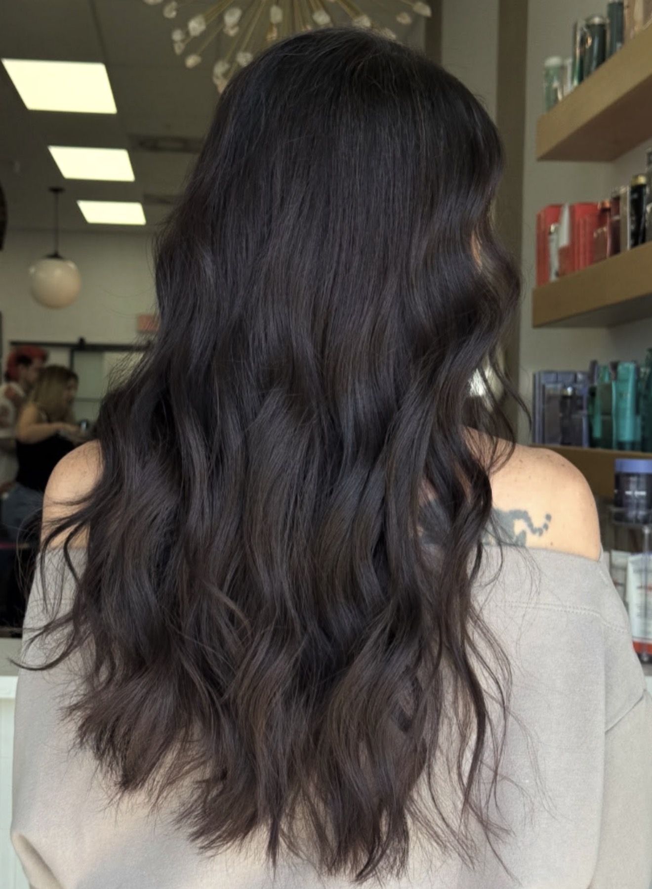 Salt + Waves Salon hair transformation 1