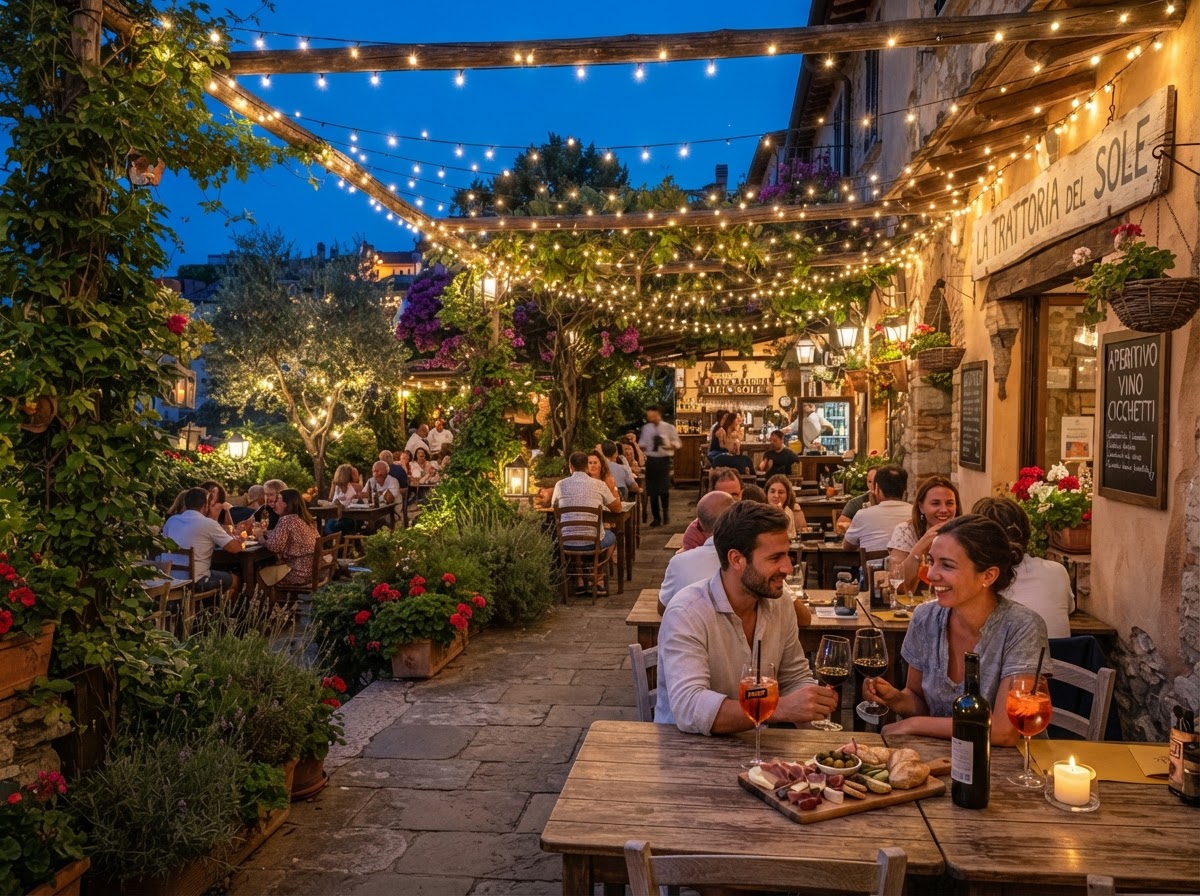 Veranda e giardino estivi