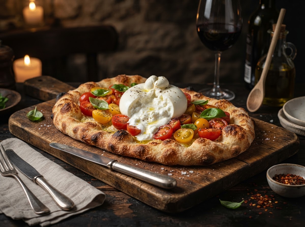 Pinsa Burrata