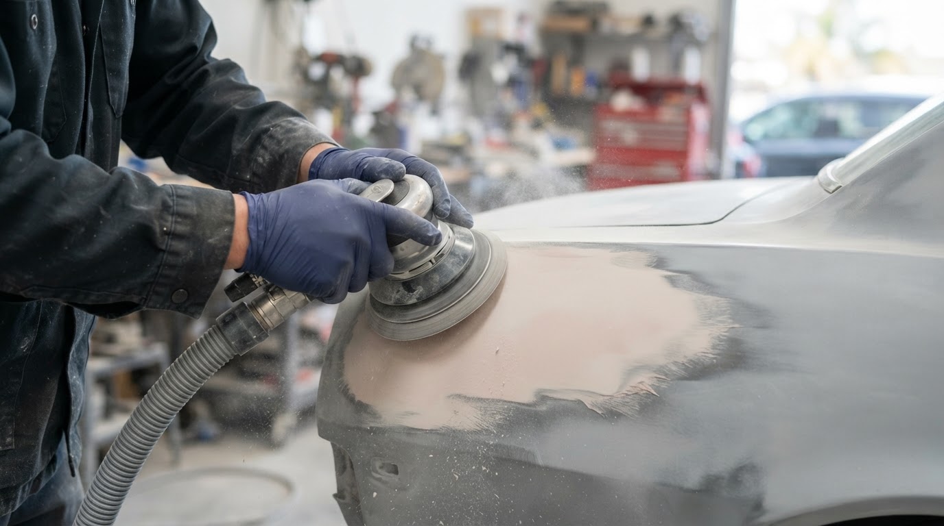 Auto body repair at Elite Auto Collision Center, El Paso, TX