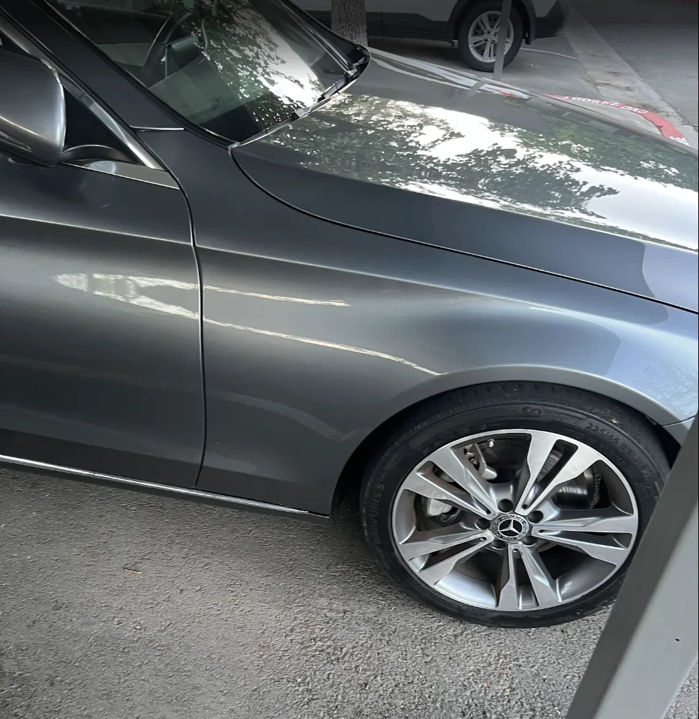 Mercedes-Benz smooth side panel finish after repair at Focus On Cars Riverside