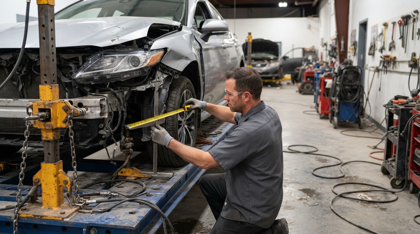 Collision Repair at I-35 Auto Painting & Collision Center, Lancaster, TX