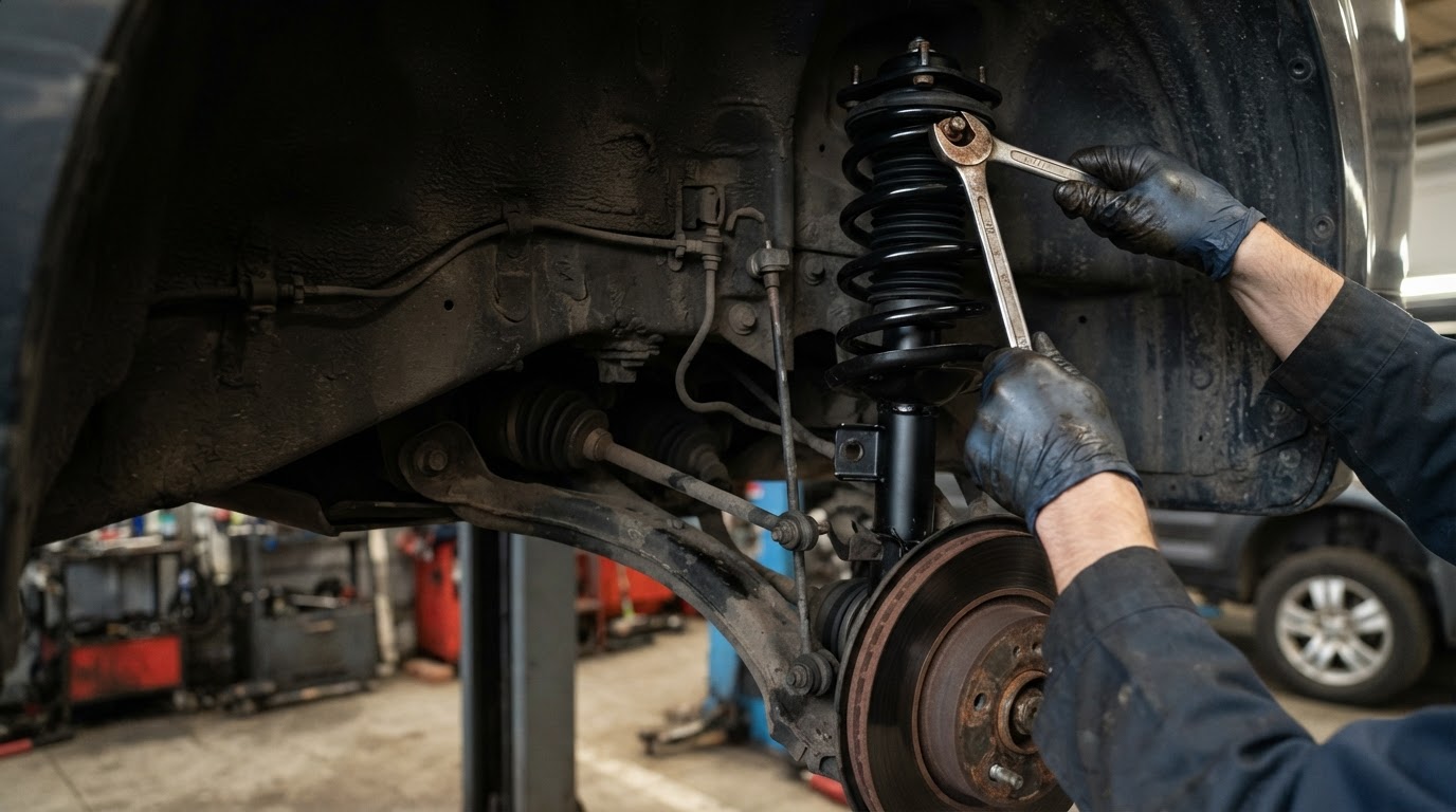 Suspension Repair at I-35 Auto Painting & Collision Center, Lancaster, TX