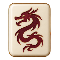 Dragon membership mahjong tile