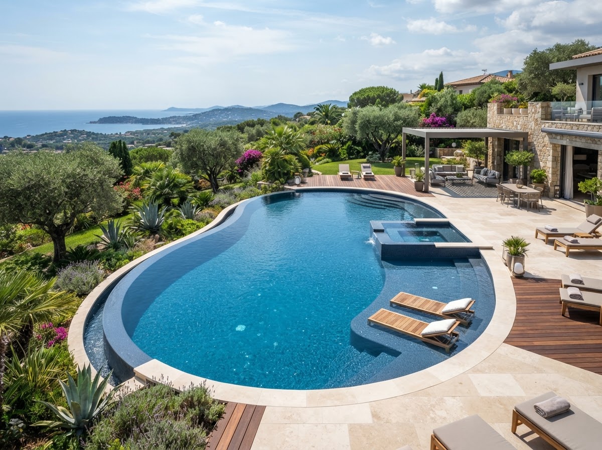 Arosa — Piscina de fibra en Galicia