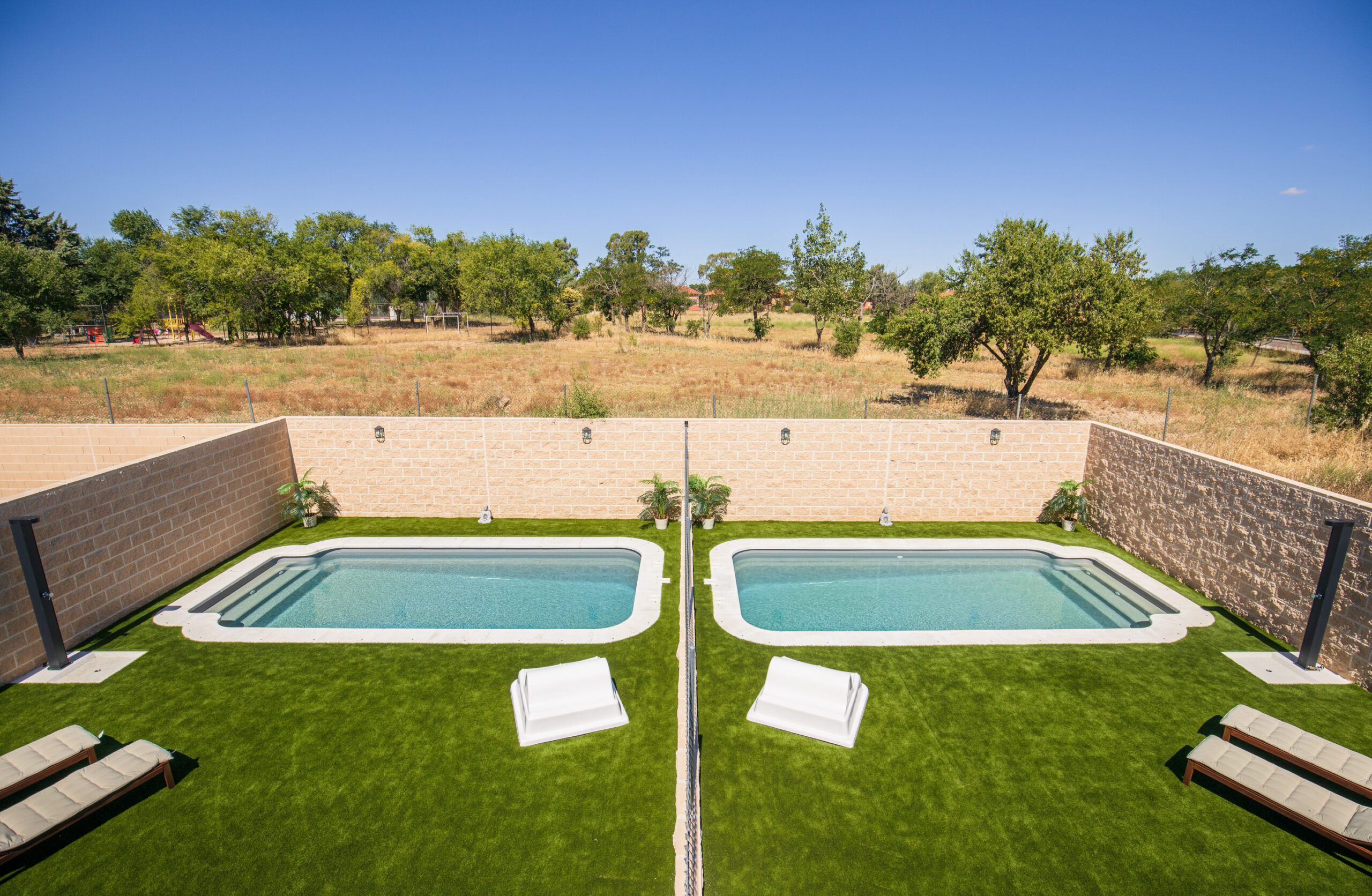 Cíes — Piscina de fibra en Galicia