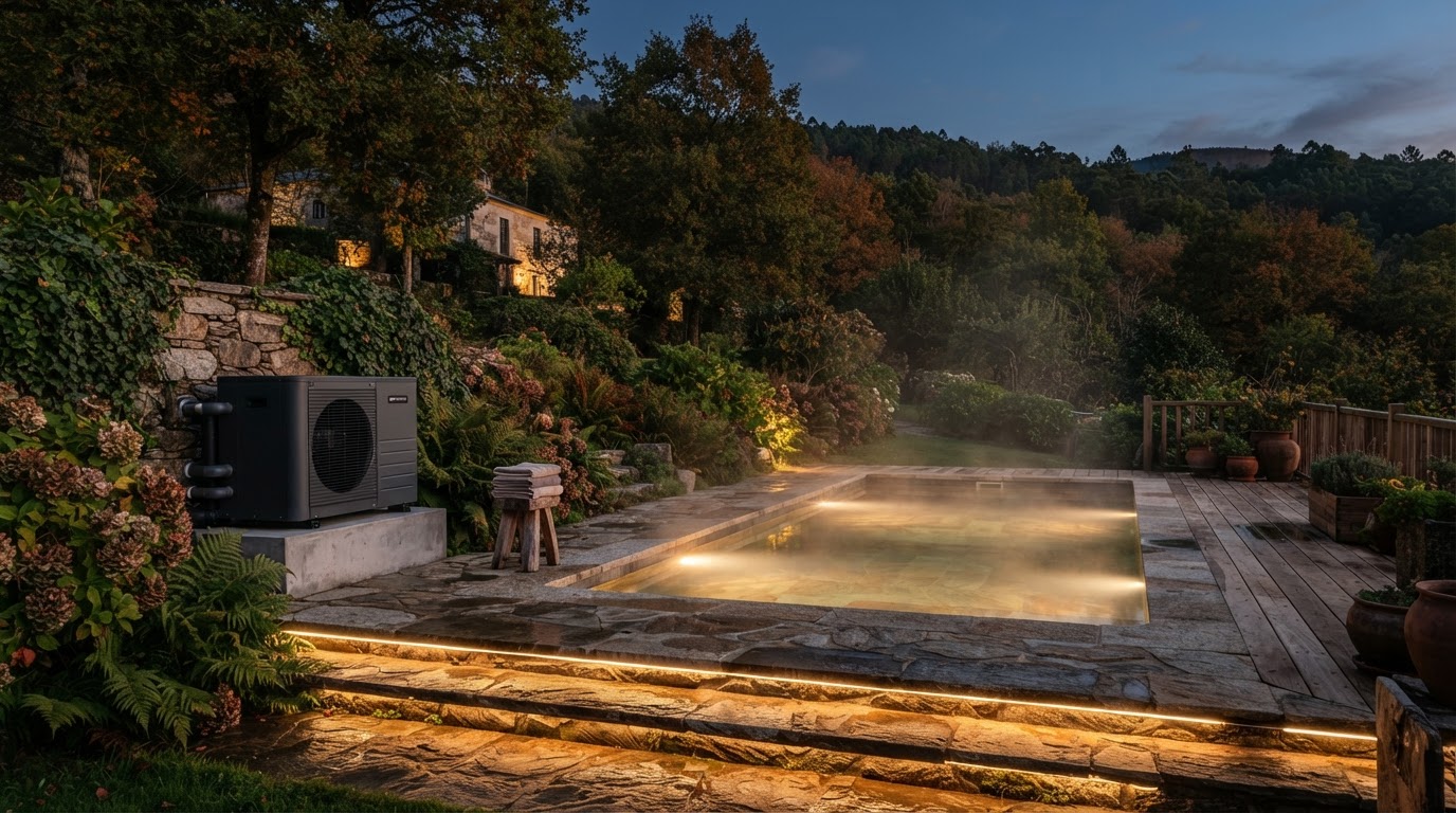 Bombas de calor para piscinas en Galicia
