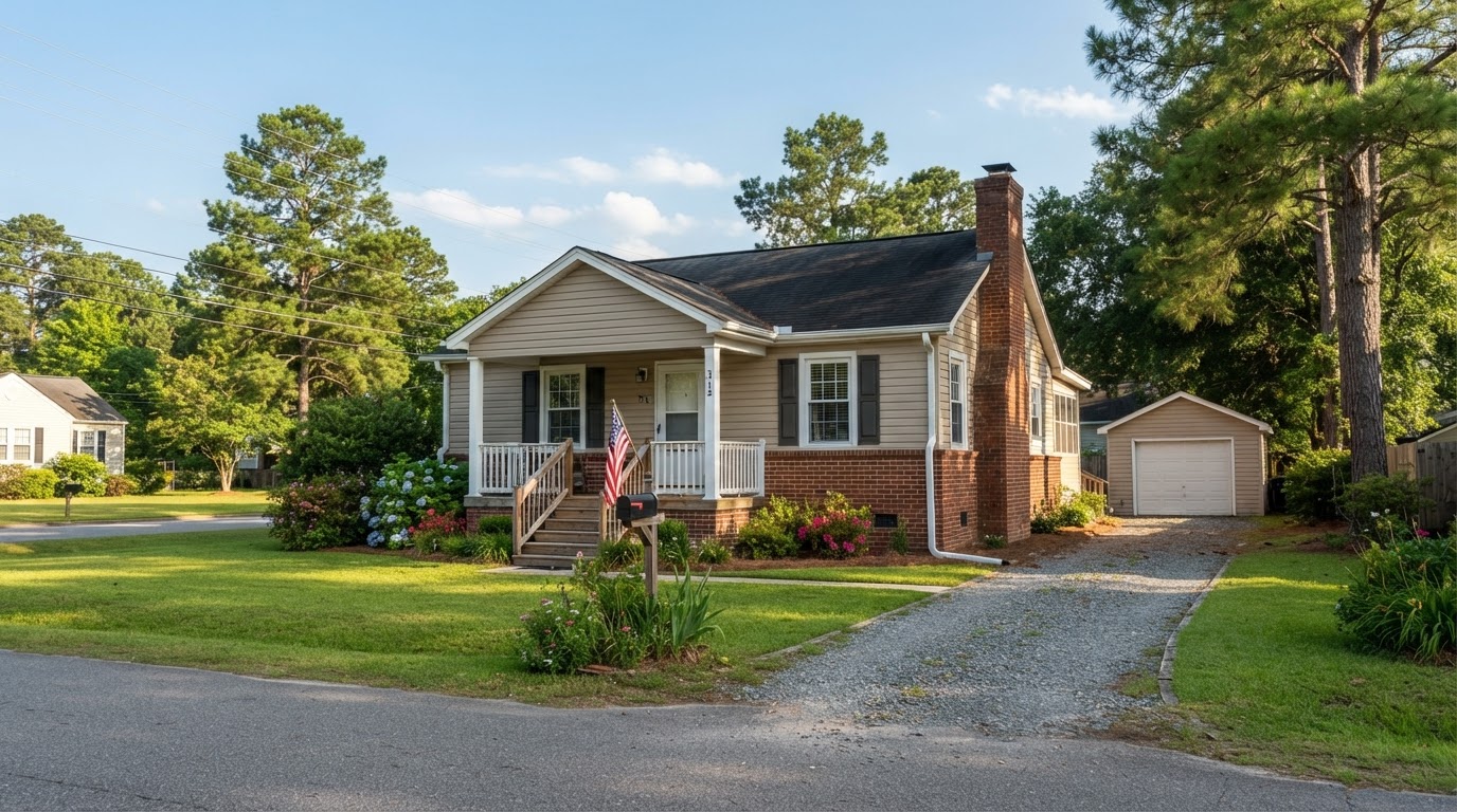 Representative residential property in Allendale, SC