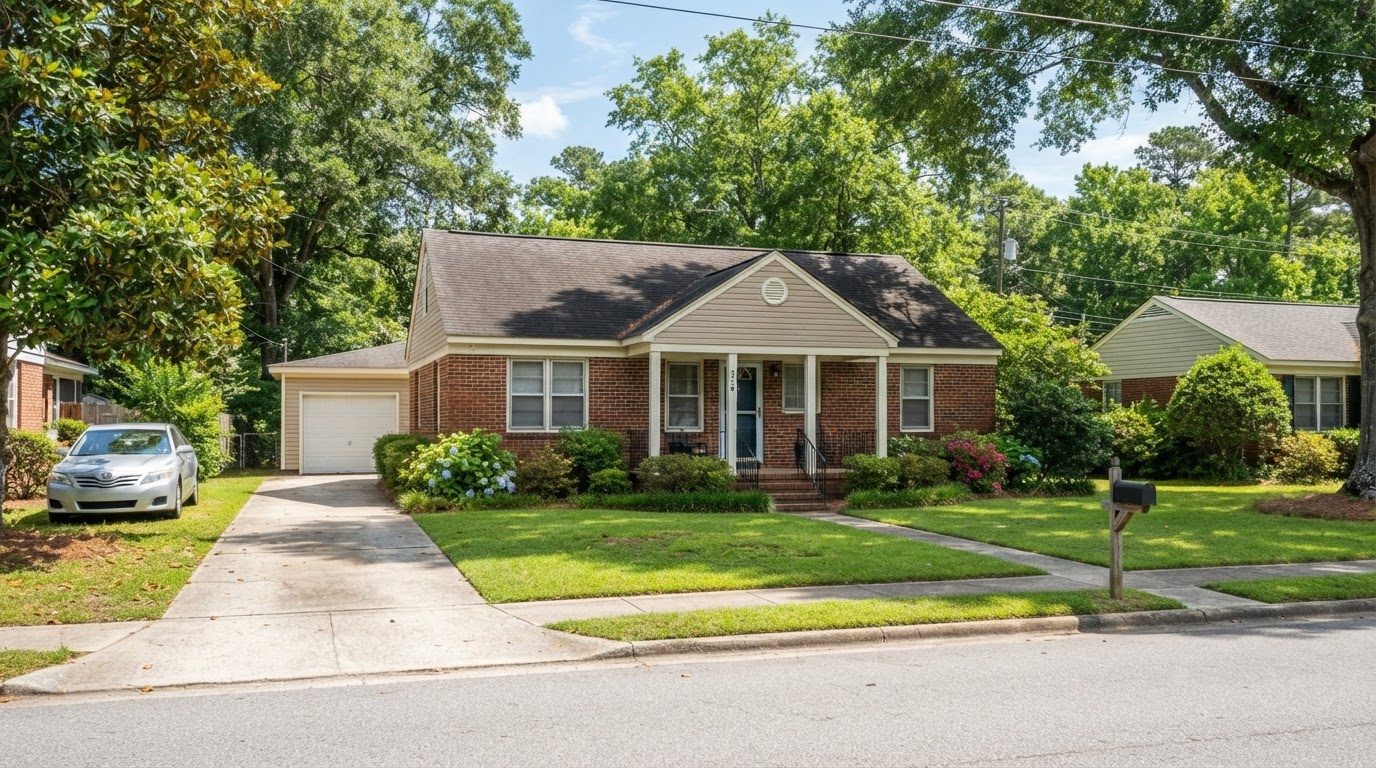Representative residential property in Bamberg, SC