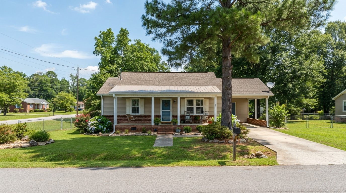 Representative residential property in St. Matthews, SC