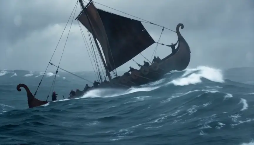 Viking Longship Storm