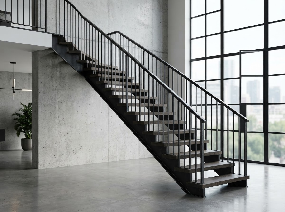 Custom Steel Staircase