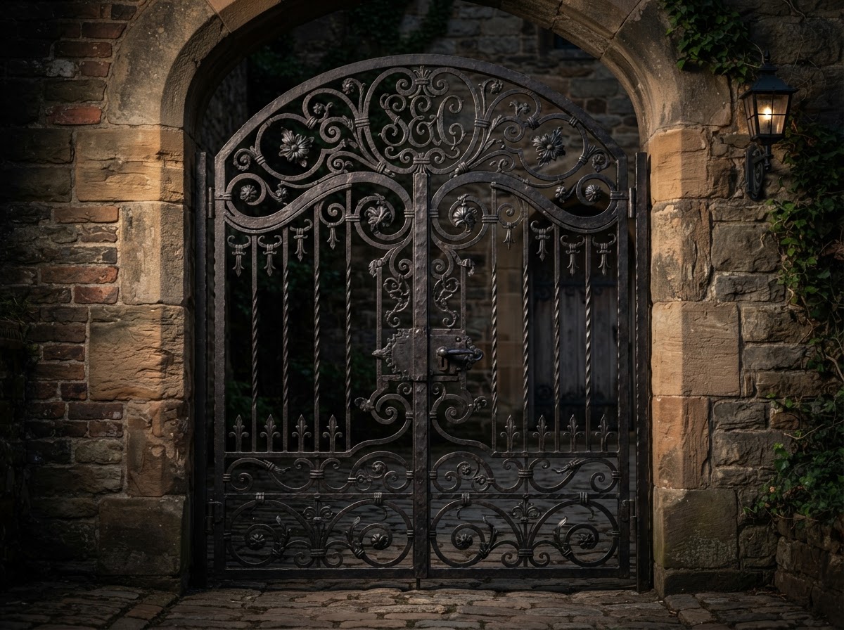 Ornamental Security Gate