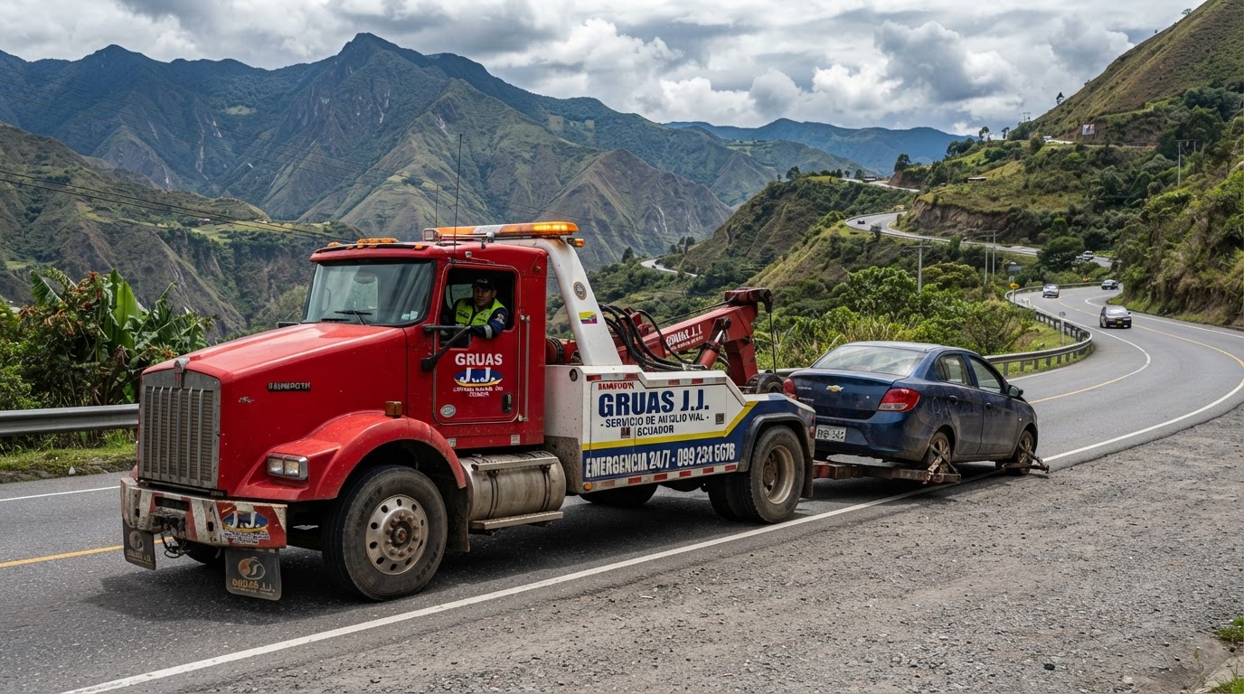 Grúa wincha de rescate y traslado de vehículos Autoflash