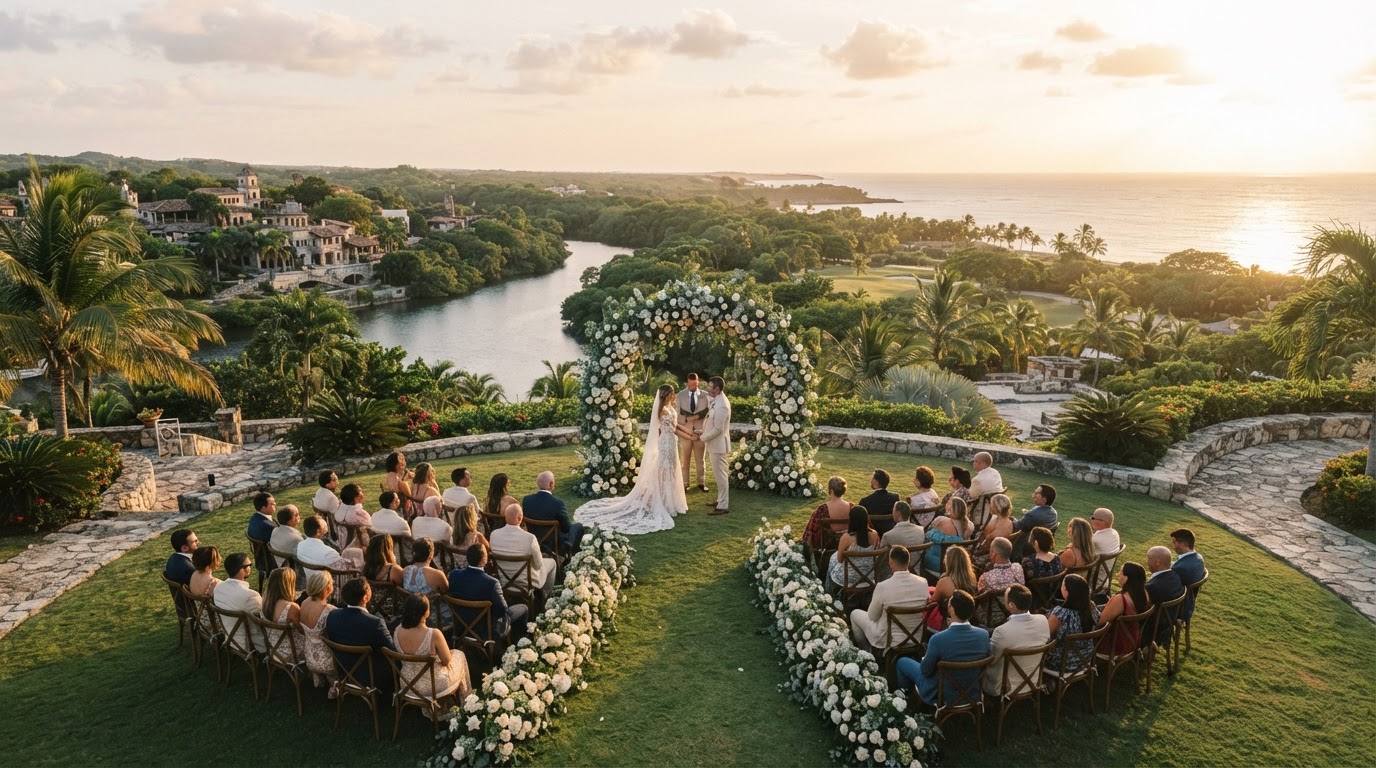 Ceremonia al aire libre en Casa de Campo