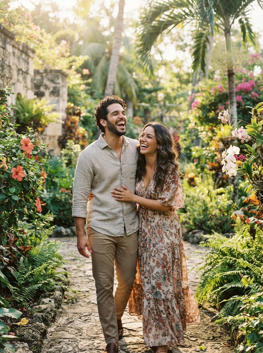 Sesión en jardín · Santo Domingo