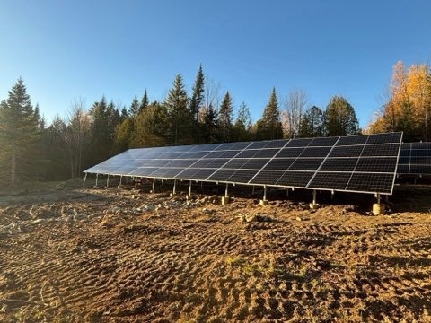 Ground-Mount Solar Array — Belknap Electric