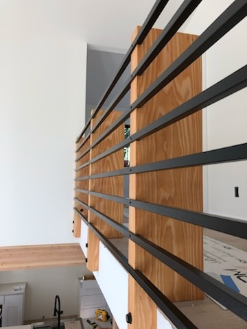 Loft railing by Bruin Builders
