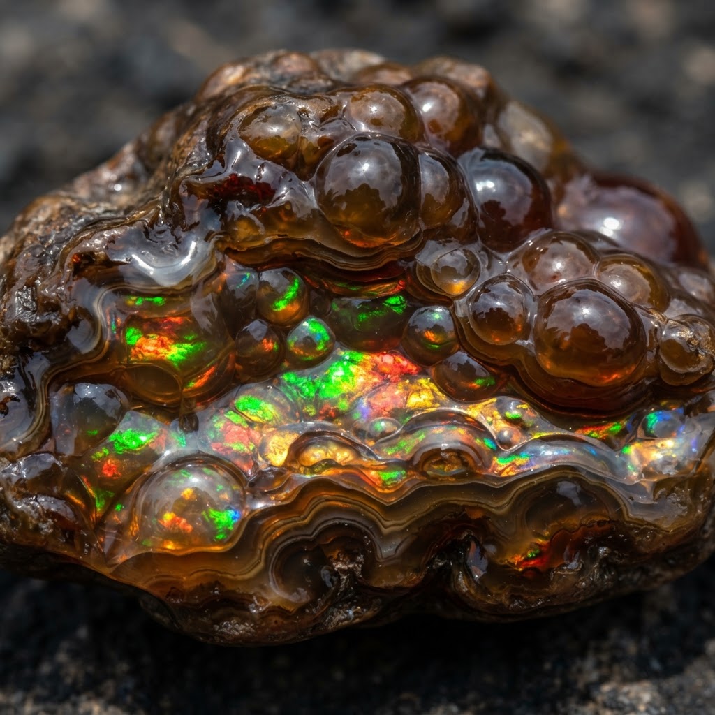 Fire Agate specimen