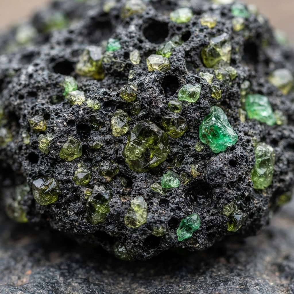 Peridot specimen