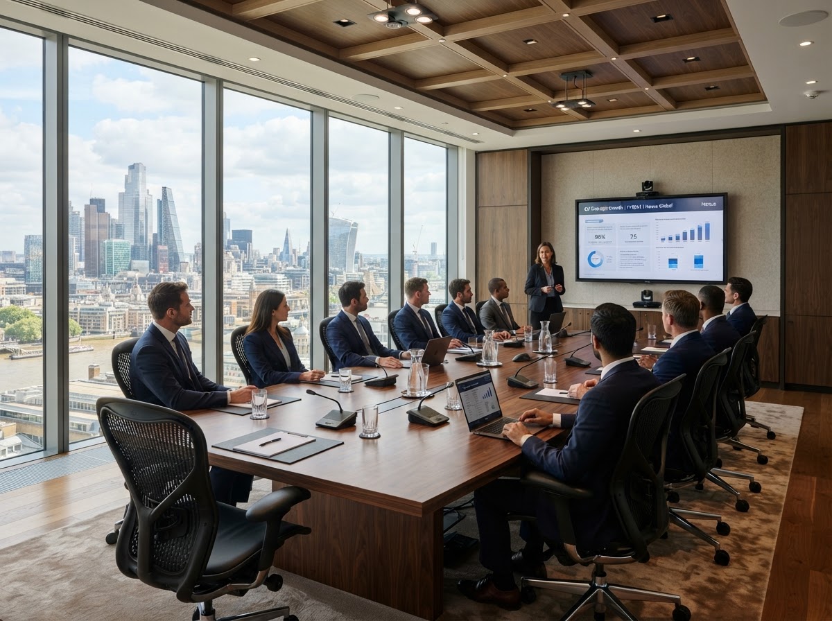 Executive Boardroom — Corporate · Meetings · Trainings