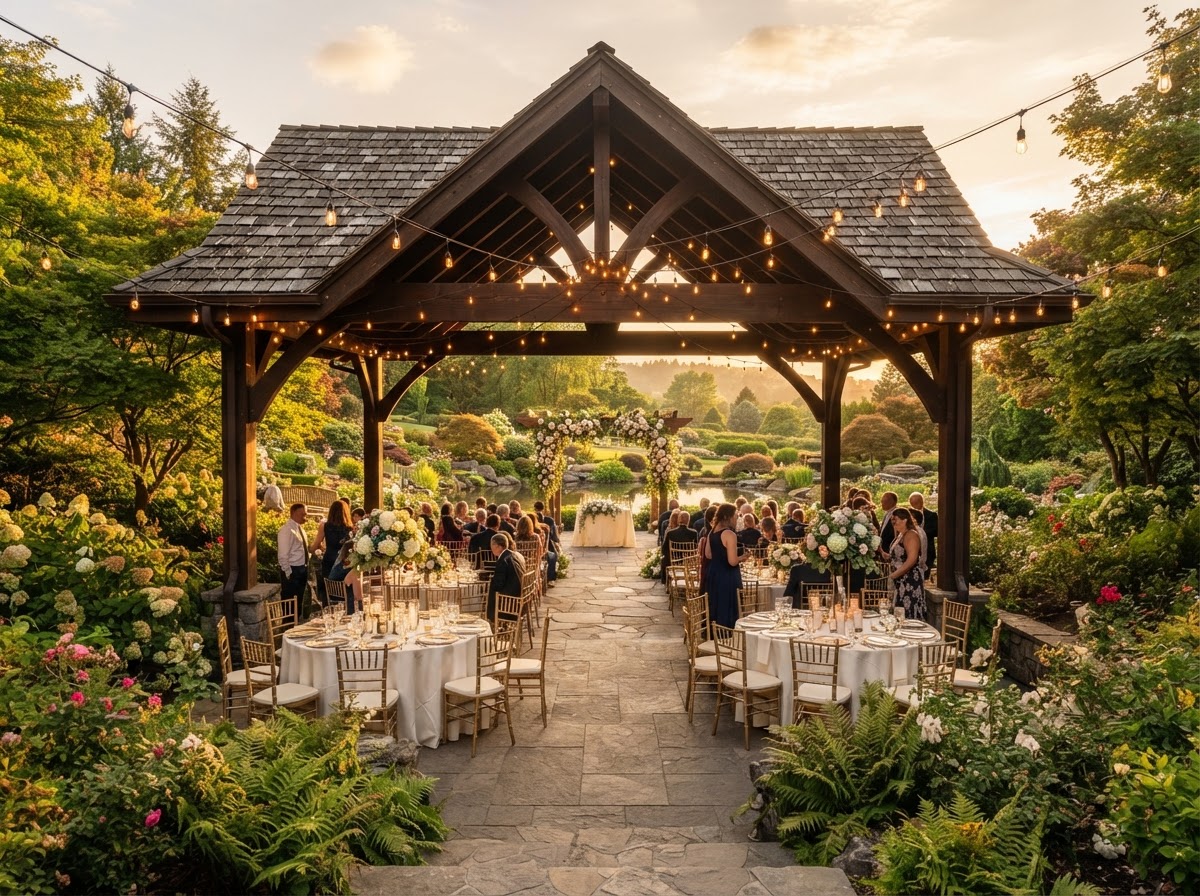 Garden Pavilion — Receptions · Outdoor ceremonies