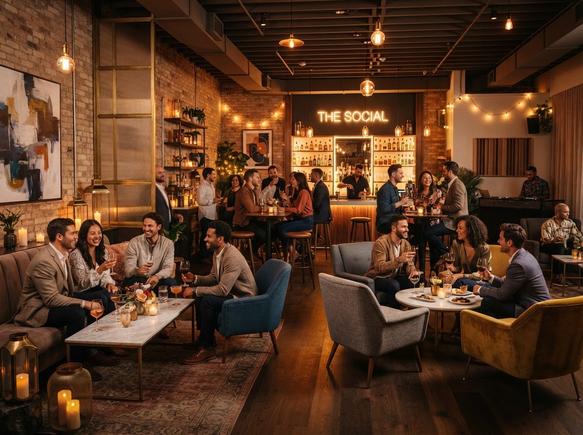 Studio Lounge — Parties · Showers · Mixers