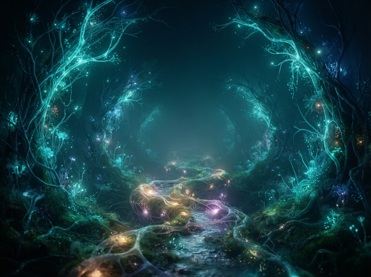 A calm, luminous path through soft mist — a gentle invitation to begin