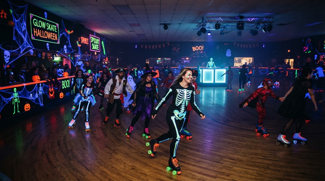 Halloween Glow Skate