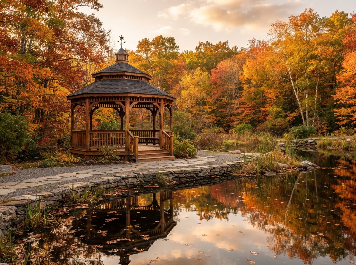 Custom gazebos by Heritage Landing