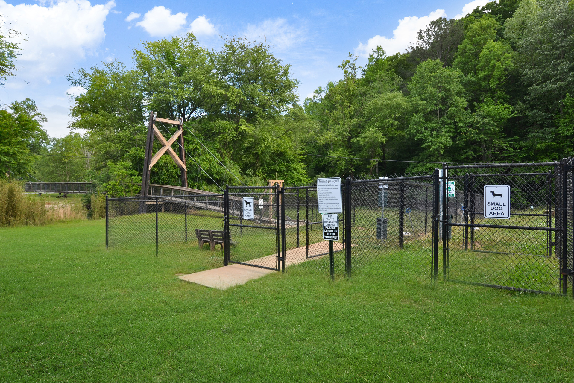 Dedicated Fenced Dog Parks