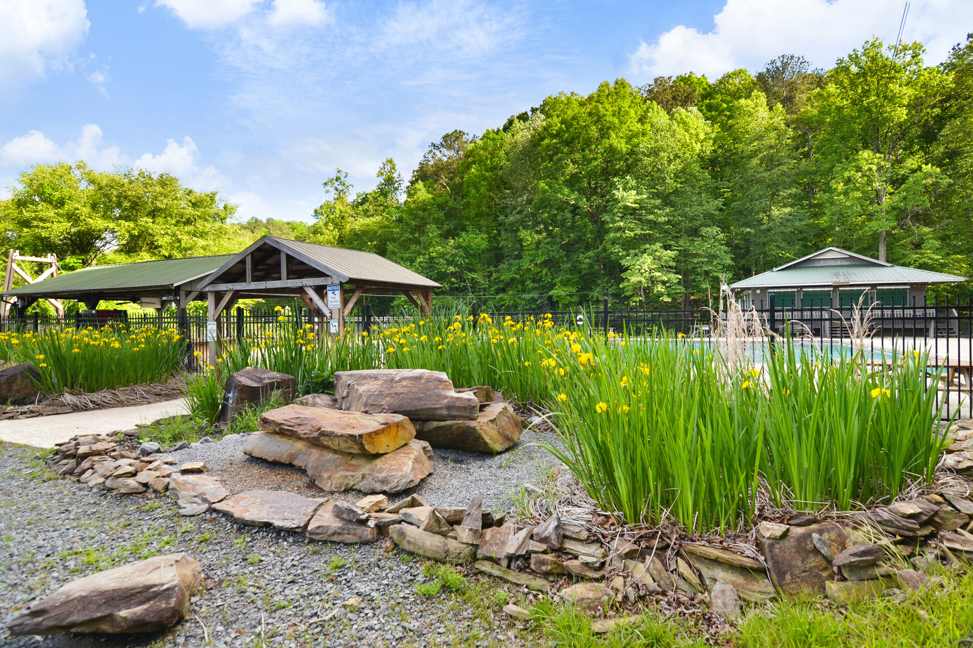 Resort Pool Pavilion & Gardens
