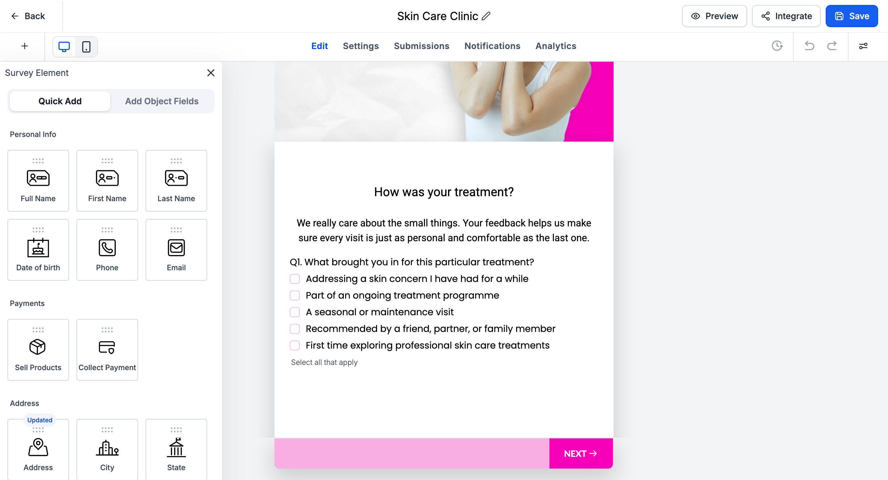 Surveys & Workflows