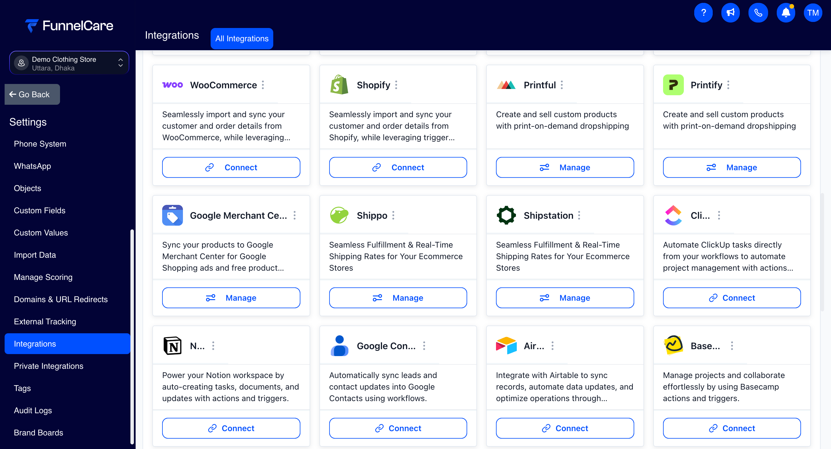 Integrations & Webhooks