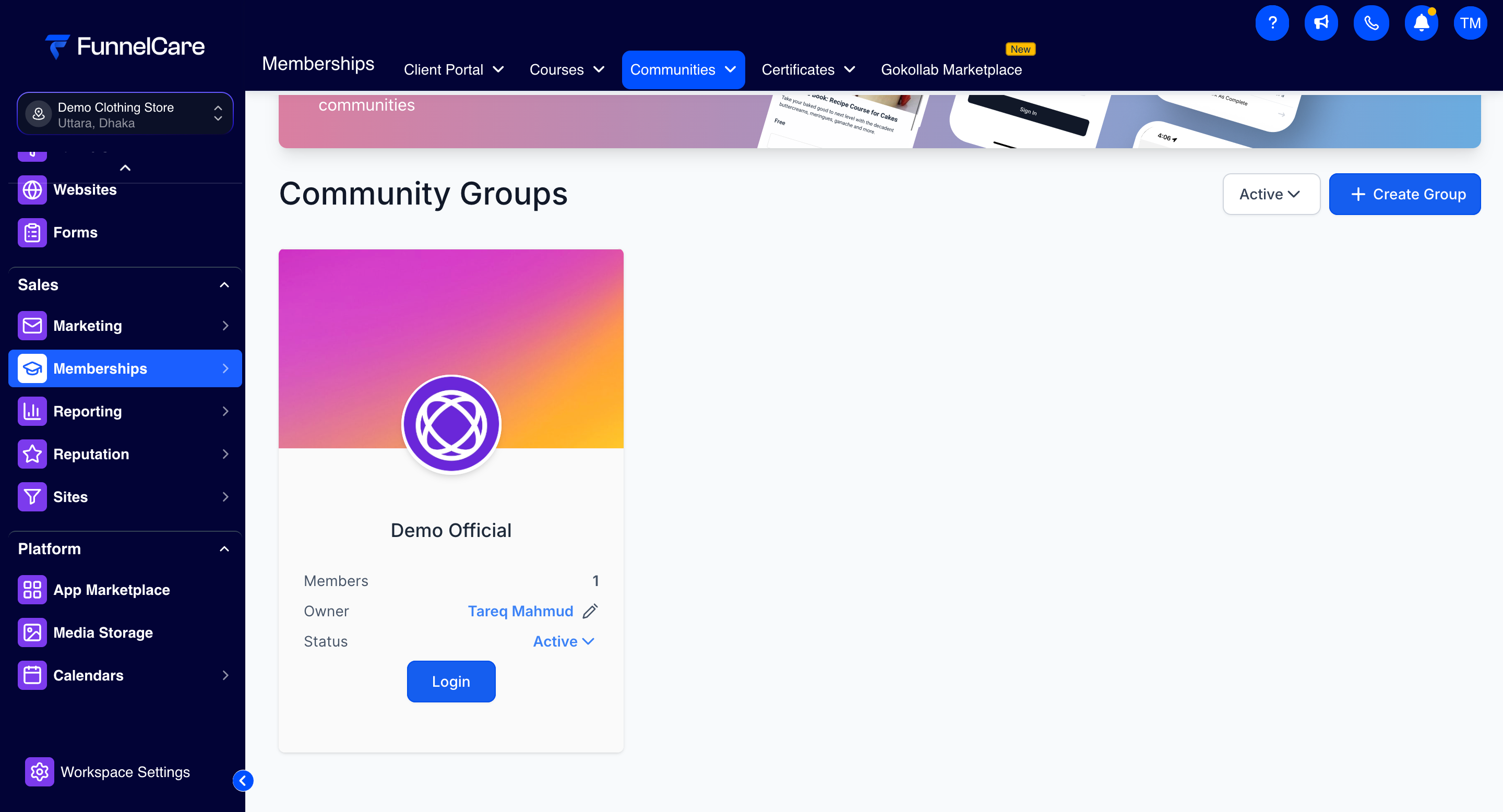 Communities