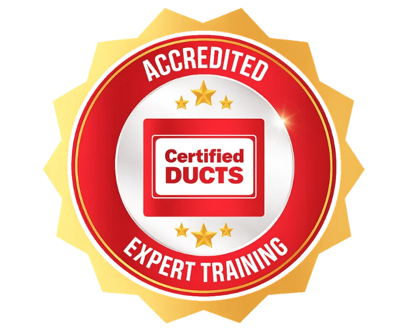 Accredited Expert Training certified seal - Whole House Solutions