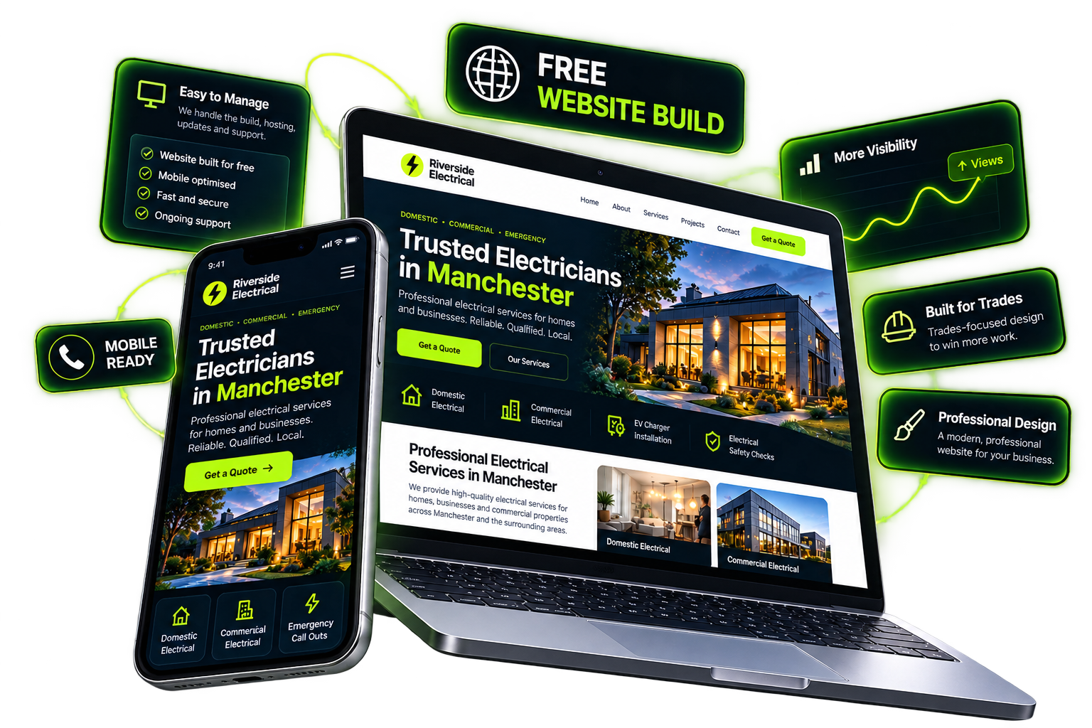 Get Online — Everything your trade needs to get Online.